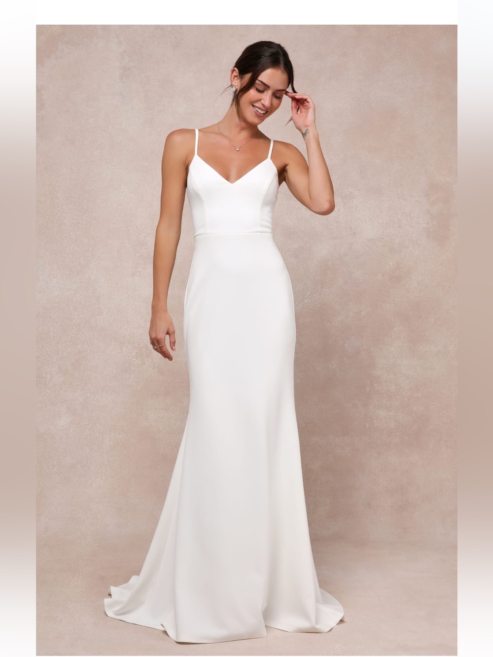 Lulus Dress XS Wedding White
